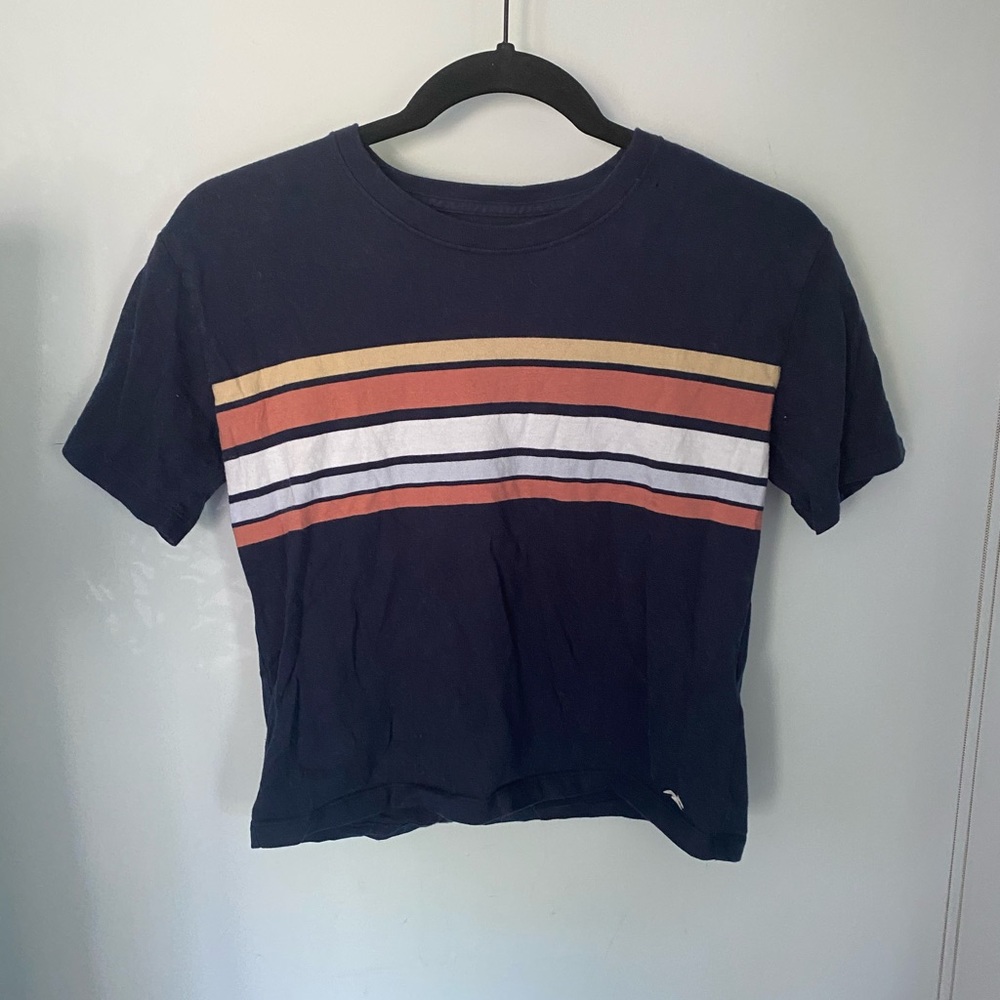 Hollister Striped Crop Top